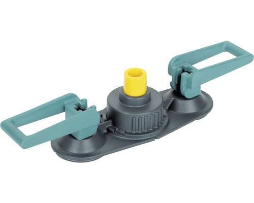 Zavlažovací rozdělovač se dvěma přípojkami postřikovačů