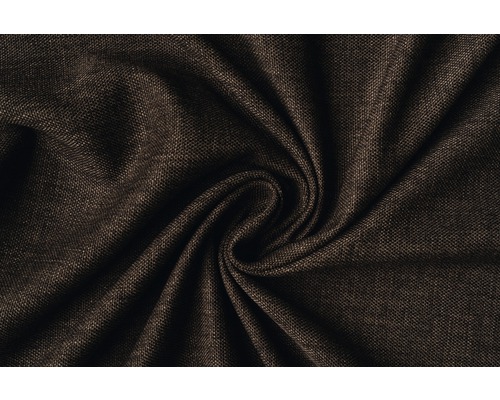 Detail hnědé potahové látky se stočenou texturou