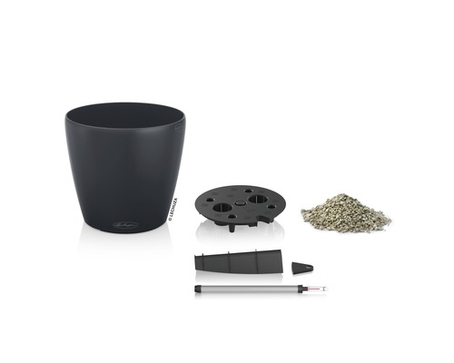 Květináč se zavlažovacím systémem a příslušenstvím