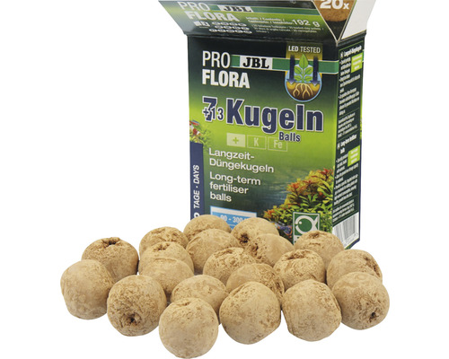 JBL ProFlora 7 plus 13 Kuličky dlouhodobé hnojivo pro akvarijní rostliny