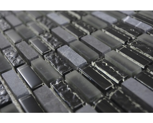 Mozaikové dlaždice ze skla a kamene, obdélníkové