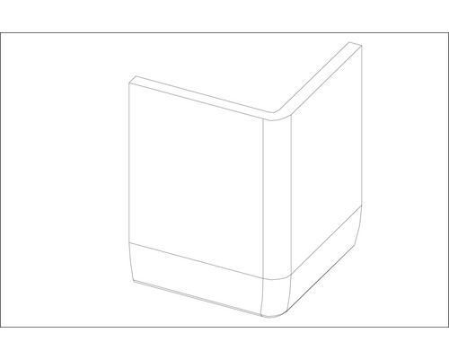 Rohová skříňka pod umyvadlo