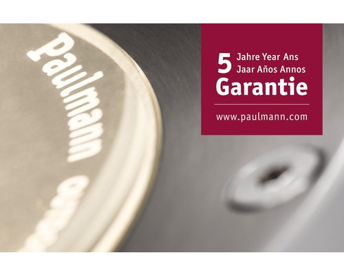 Logo Paulmann s pětiletou zárukou