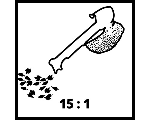Symbol pro urychlení kompostování 15:1