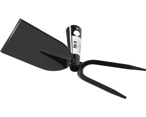 Motyka s dvojí funkcí for_q se dvěma zuby