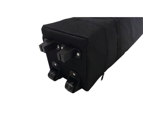 Černá taška s kolečky