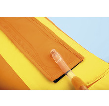 Detail nafukovací plavecké pomůcky s ventilem