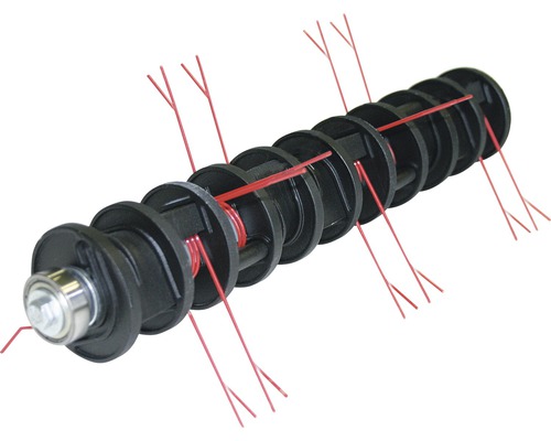 Rotační strunová hlava pro sekačku na trávu s nylonovými strunami