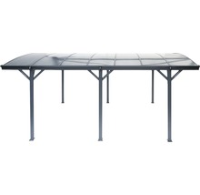Volně stojící carport s polykarbonátovou střechou