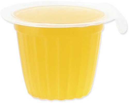 Žlutá vosková past se víkem pro chytání hmyzu