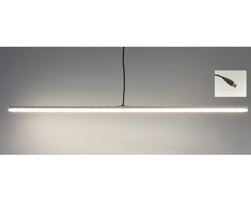 LED závěsné svítidlo s USB portem