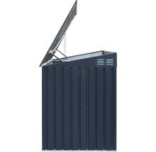 Přístřešek na popelnice WESTMANN 2 plechový 172 x 100 x 131 cm antracit