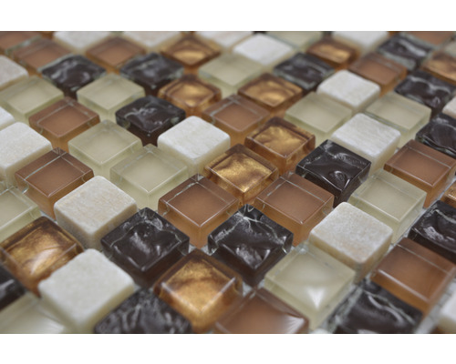 Čtvercové mozaikové dlaždice ze skla