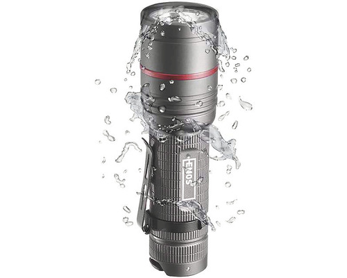Šedá LED svítilna s vodou