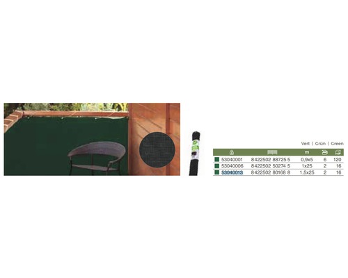 Zástěna pro montáž na plot