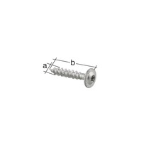 Vrut do dřeva Maxi-Fix TX 6x30 mm nerez 4 ks