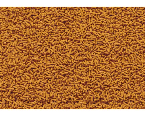 Detailní záběr pelet pro ryby