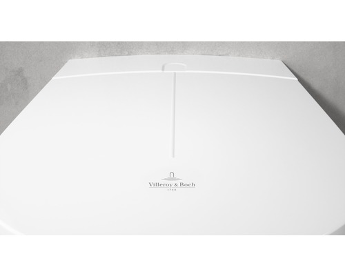 Logo Villeroy & Boch na záchodovém prkénku