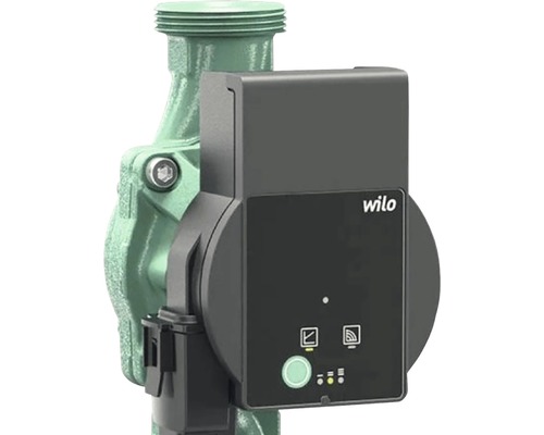 Logo Wilo na topném čerpadle