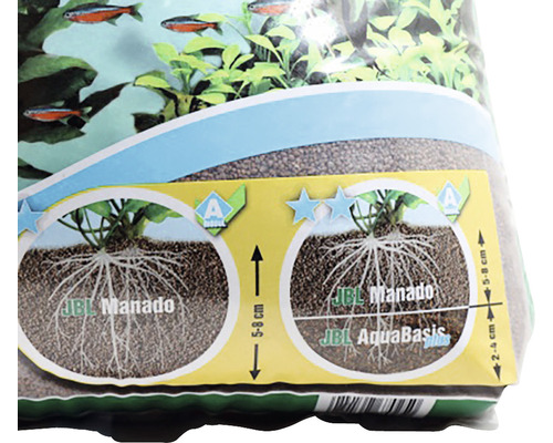 JBL Manado substrát do akvária v sáčku
