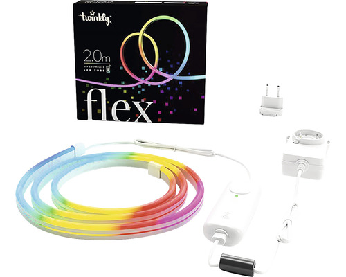 Twinkly Flex LED trubice s napájecím zdrojem a ovládáním