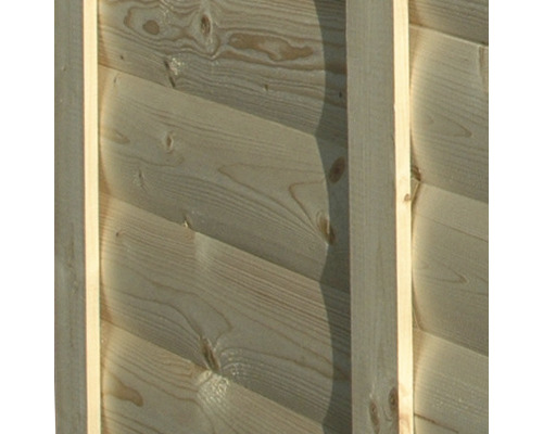 Detail dřevěné stěny s palubkami