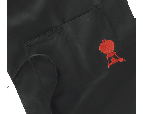 Zástěra na grilování s vyšitým motivem grilu