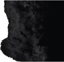 Pravá ovčí dekorativní kůže 90x60 cm černá-thumb-4