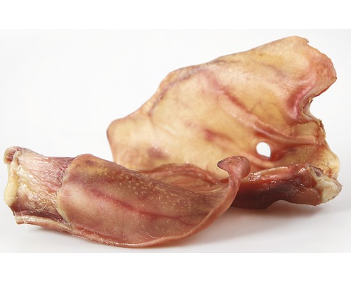 Dvě vepřové uši jako psí svačina