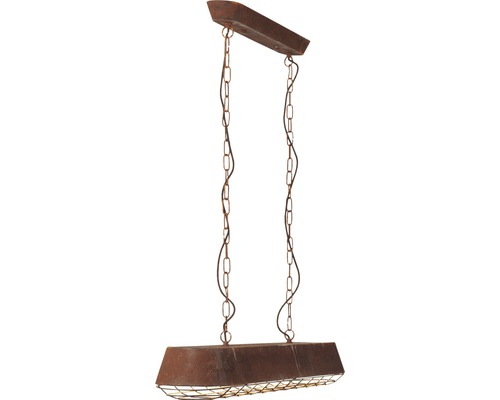 Kovové závěsné svítidlo s řetízkovým závěsem
