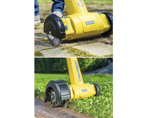 Kartáč Gloria Multibrush k čištění dlažebních kamenů a obrubníků