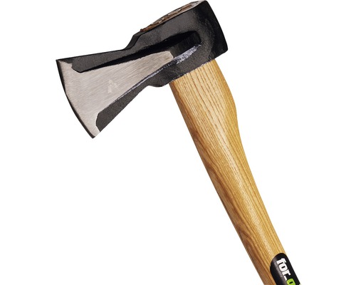 Sekera s dřevěnou rukojetí