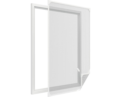 Magnetické okno proti hmyzu se zastíněním 120 x 140 cm bílé
