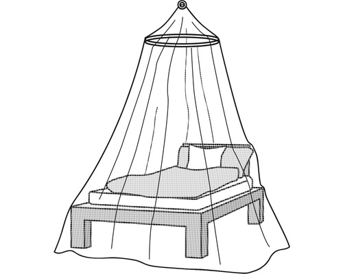 Postel s moskytiérou