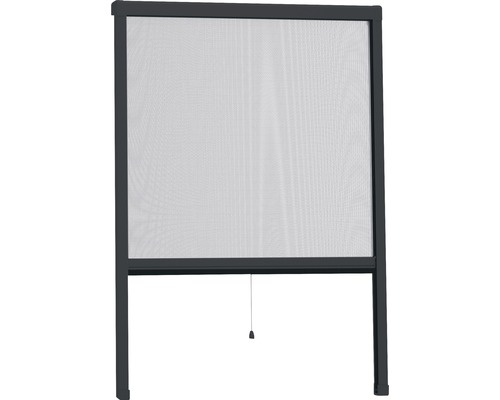 ALU roleta proti hmyzu 80 x 130 cm antracit