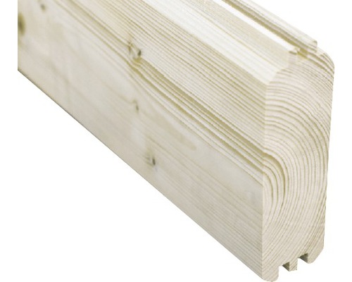 Dřevěný trám s perem a drážkou