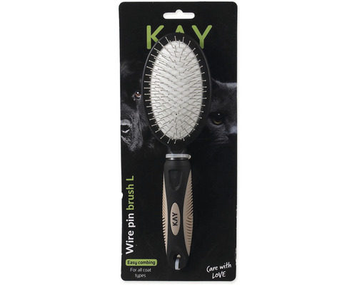 Drátěný kartáč velikosti L pro péči o srst