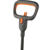 Rukojeť zahradního válce s ovládacím knoflíkem
