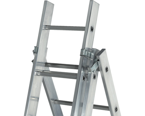 Detail hliníkového žebříku