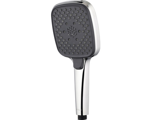 Ruční sprcha s obdélníkovou sprchovou hlavicí a sprchovým ramenem