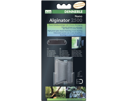 Balení čističe skel Dennerle Nano Alginator 2500
