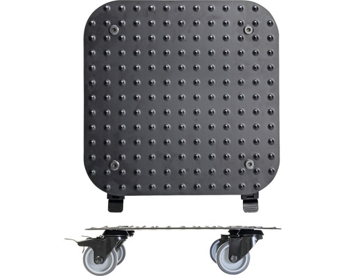 Pojízdná deska s nopkovým povrchem a kolečky