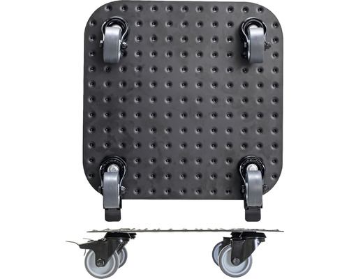 Dílenská rolovací deska se čtyřmi koly