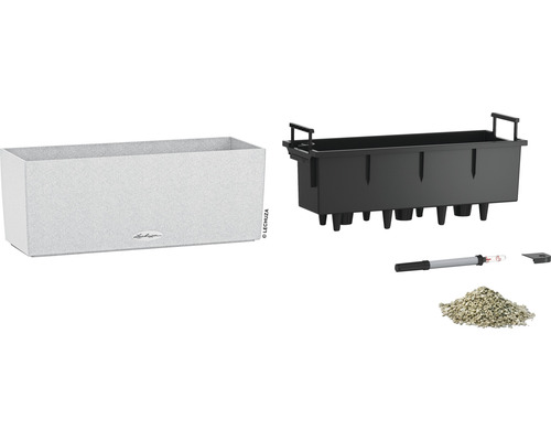 Lechuza Classico Color 43 sada květináče se zavlažovacím systémem