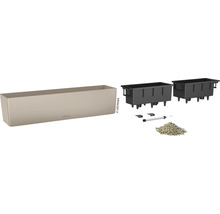 Květináč Lechuza Balconera Cottage 80 s příslušenstvím