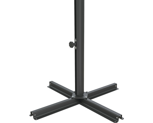 Stojan na slunečník s křížovou základnou