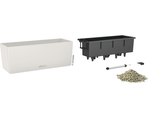 Balkonový truhlík Lechuza se zavlažovacím systémem a příslušenstvím