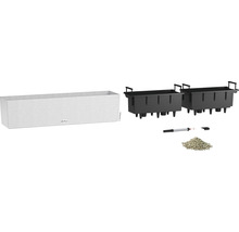 Květináč Lechuza se zavlažovacím systémem a příslušenstvím