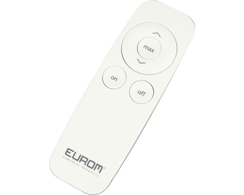 Dálkové ovládání s tlačítky pro zapnutí, vypnutí a maximum