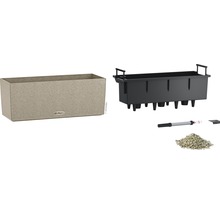 Květináč Lechuza s vložkou, indikátorem hladiny vody a drenáží